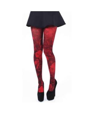  Collant Twillight Rouge Pamela Mann