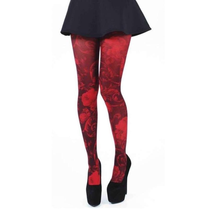 Collant Twilight Rouge Pamela Mann