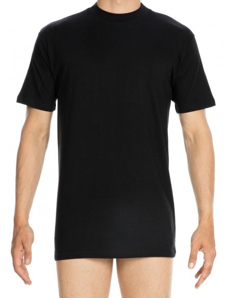 T-shirt-hom-pur-coton-harrow-col-rond-premium-coton-noir