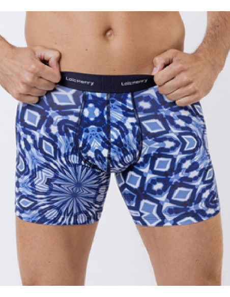 Boxer  imprimé Batik Loic Henry Tencel