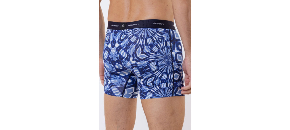 Boxer  imprimé Batik Loic Henry Tencel
