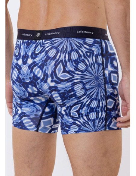 Boxer  imprimé Batik Loic Henry Tencel