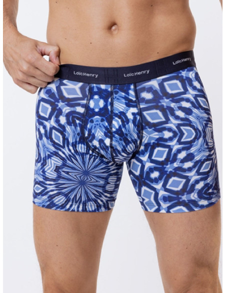 Boxer  imprimé Batik Loic Henry Tencel