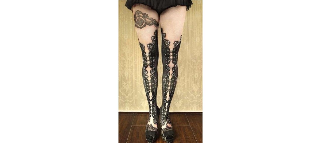 Collant-Effet-cuissarde-dentelle-imprimé-caprices