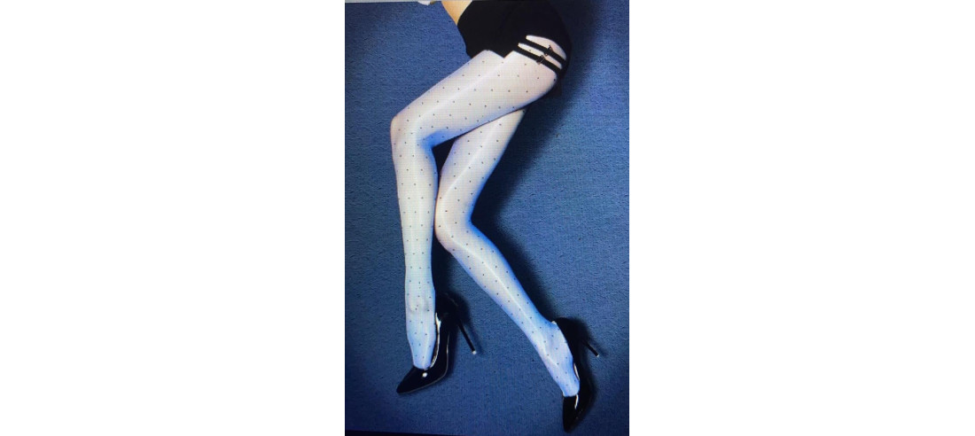 Collants-plumetis-bleu-pois-noirs-lpc