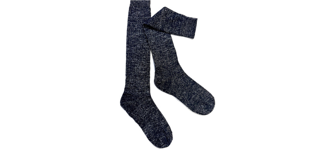 Mi-bas-cotes-fines-viscose-noir-argenté-lurex-entier