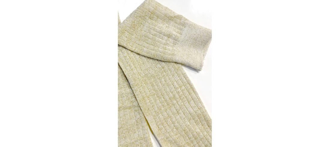 Mi-bas-cotes-fines-viscose-or-doré-lurex-