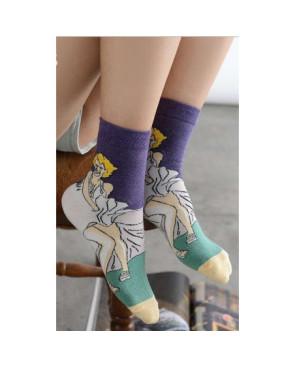 Chaussettes Célébrités Maryline Monroe