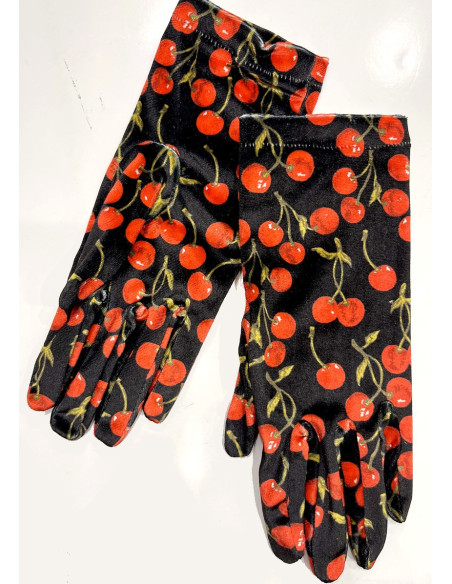 Gants-Les-Petits-Caprices-velours-imprimés-cerises-Cherry