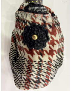 Chaussons de Voyage Velours Imprimé HArrowsquare