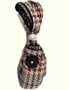 Chaussons de Voyage Velours Imprimé HArrowsquare 2