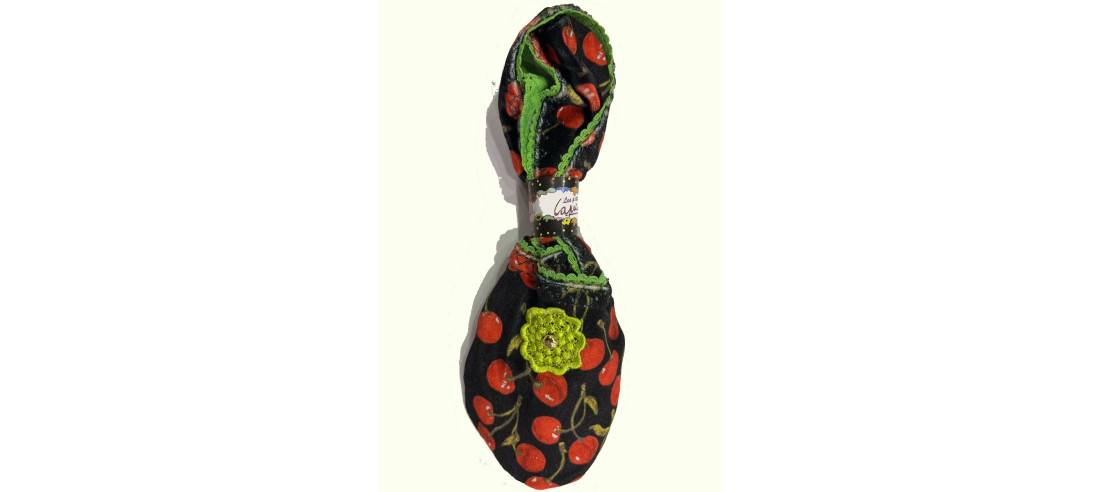 Chaussons-Les-Petits-Caprices-velours-Cherry-vert