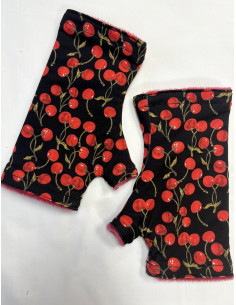 Mitaines-reversible-Lpc-Doublé-polaire-Cherry