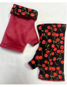 Mitaines-reversible-Lpc-Doublé-polaire-Cherry 2