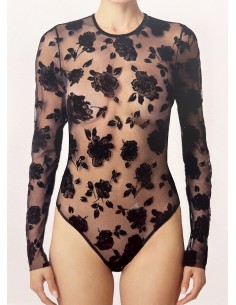 Bodyt-Pierre-Mantoux-Dentelle-fleurs-Nara-Tulle-entier-transparent