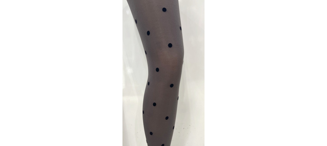 Collant Pierre Mantoux opaque Dots chics