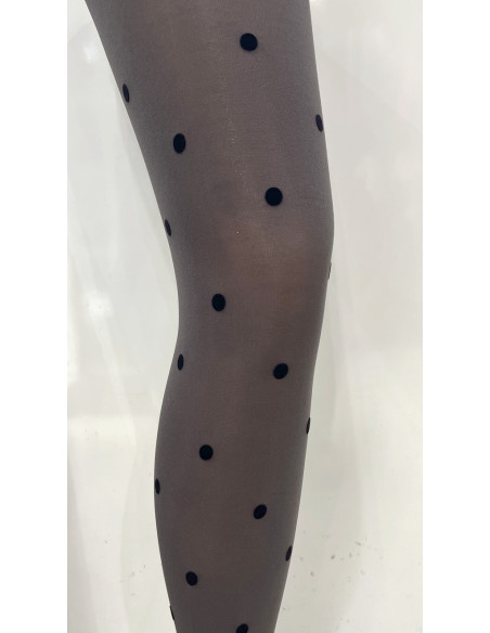 Collant Pierre Mantoux opaque Dots chics