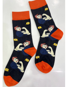 Chaussettes-Les-petits-caprices-Rosie-la-riveteuse-we-can-do-it