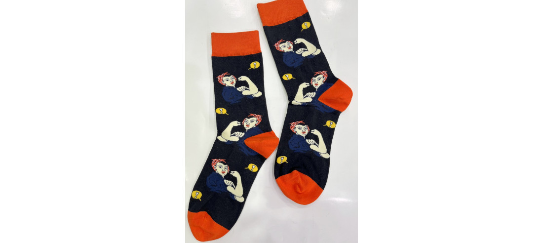 Chaussettes-Les-petits-caprices-Rosie-la-riveteuse-we-can-do-it