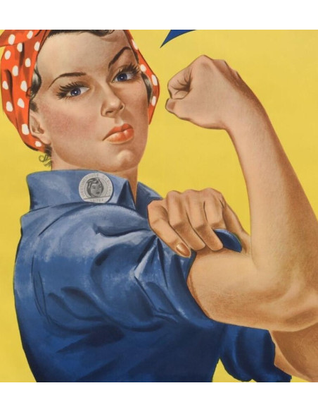 Chaussettes Rosie la Riveteuse we can do it Noir