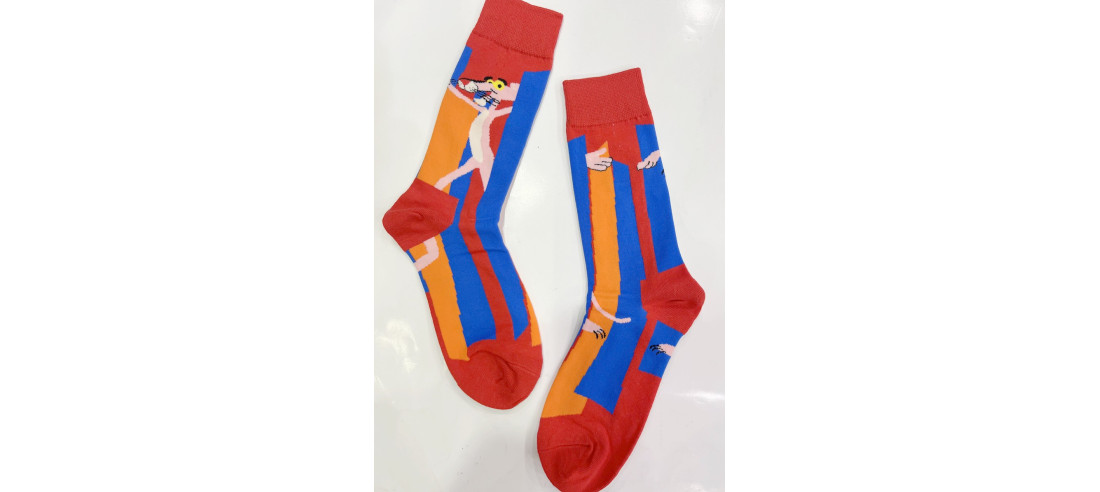 Chaussettes-Les-petits-caprices-la-panthère-rose