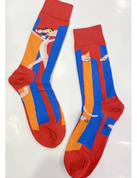 Chaussettes-Les-petits-caprices-la-panthère-rose