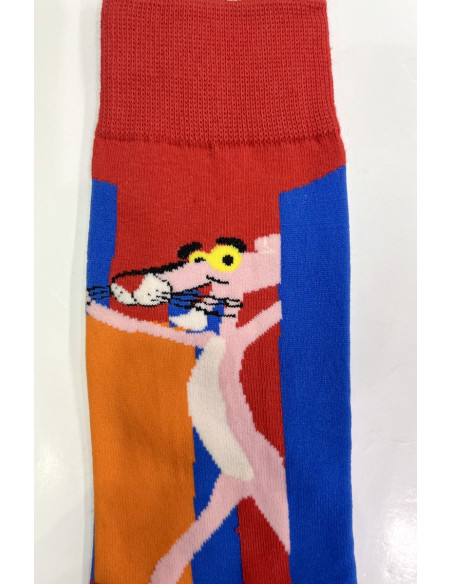 Chaussettes Panthère Rose strip Tease