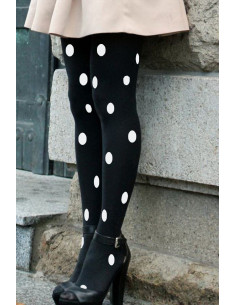 Collant-sakura-voilà-noir-pois-blancs