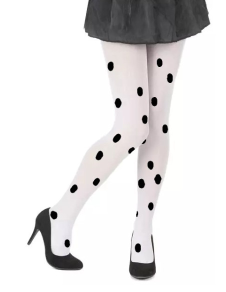 Collant-sakura-voilà-blanc-pois-noirs-face