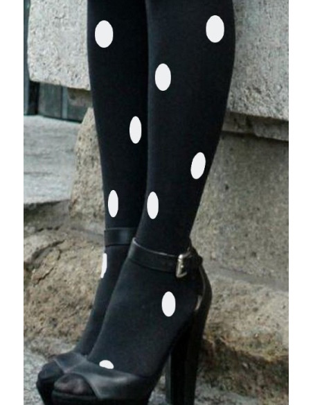 Mi-bas--sakura-voilà-noir-pois-blancs