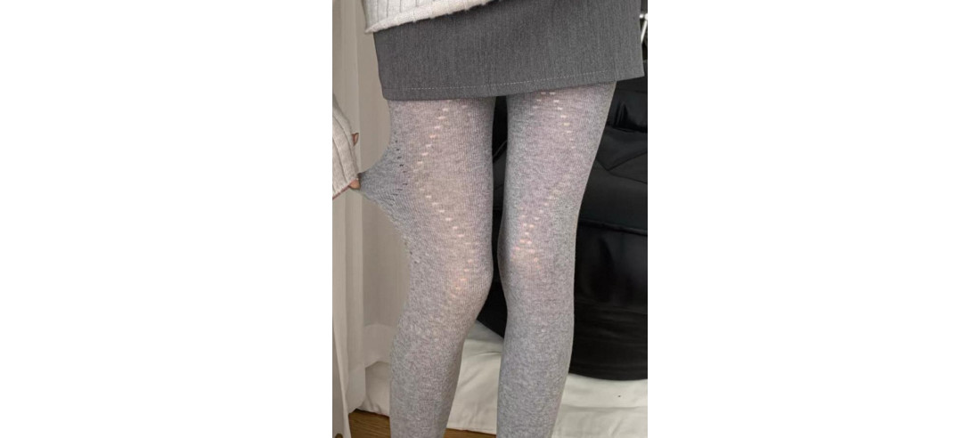 collant-losange-diamant-coton-laine-grise