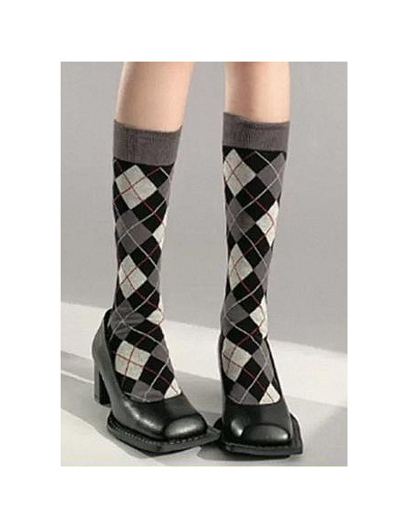 MI-BAS-COTON-ARGYLE-noir-gris