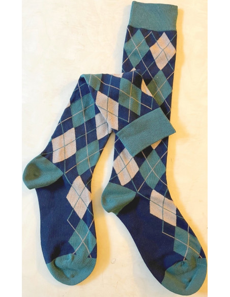 MI-BAS-COTON-ARGYLE-vert-marine