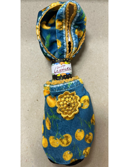 chausson-les-petits-caprices-velours-cherry-yellow