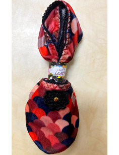 chausson-les-petits-caprices-velours-scale-black 2