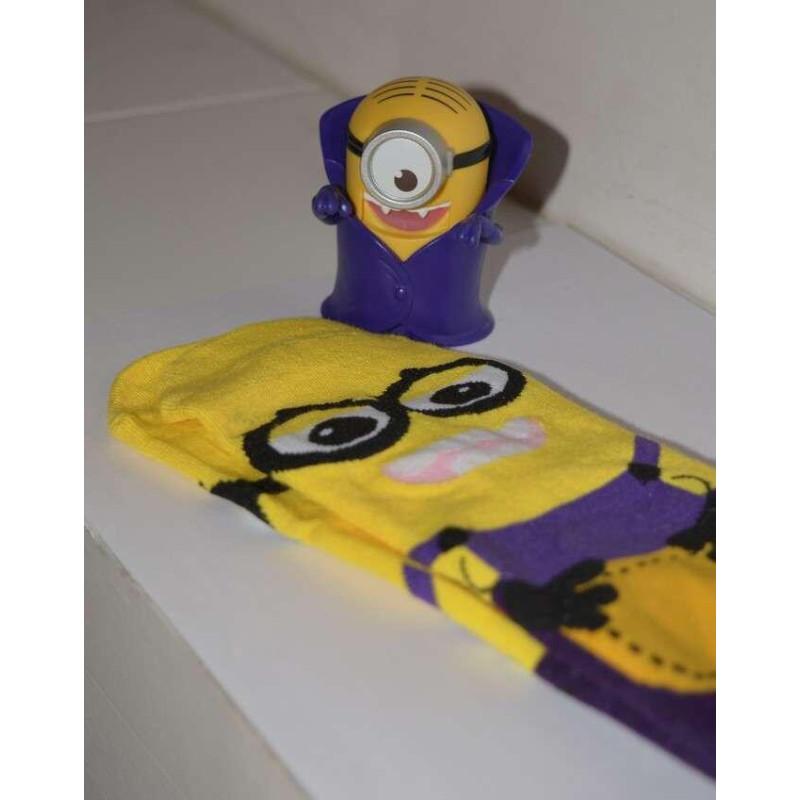 Chaussettes Minion Bricoleur Violet