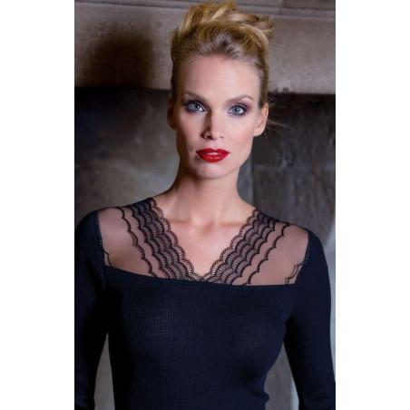 Chemise Moretta decolleté v Tulle