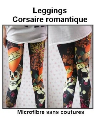 Legging Pop Corsaire Romantique