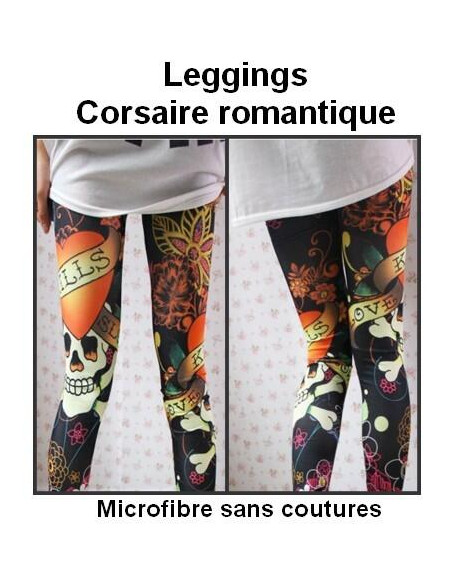 Legging Pop Corsaire Romantique