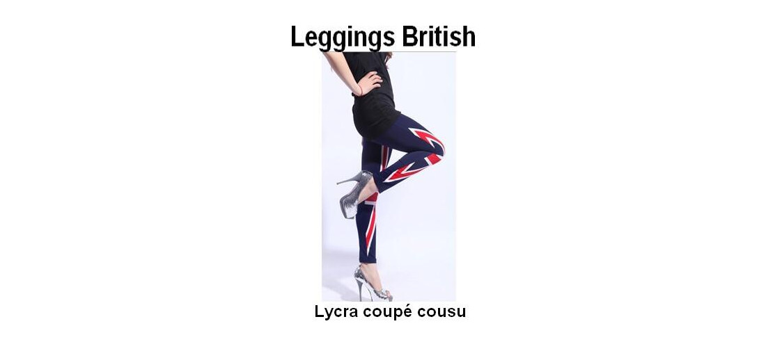 Legging British flag