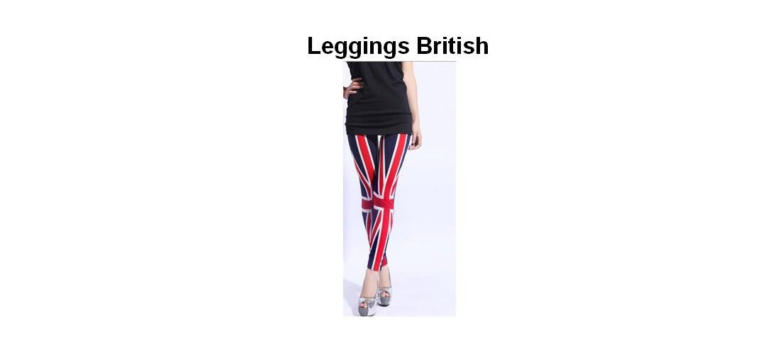 Legging British flag
