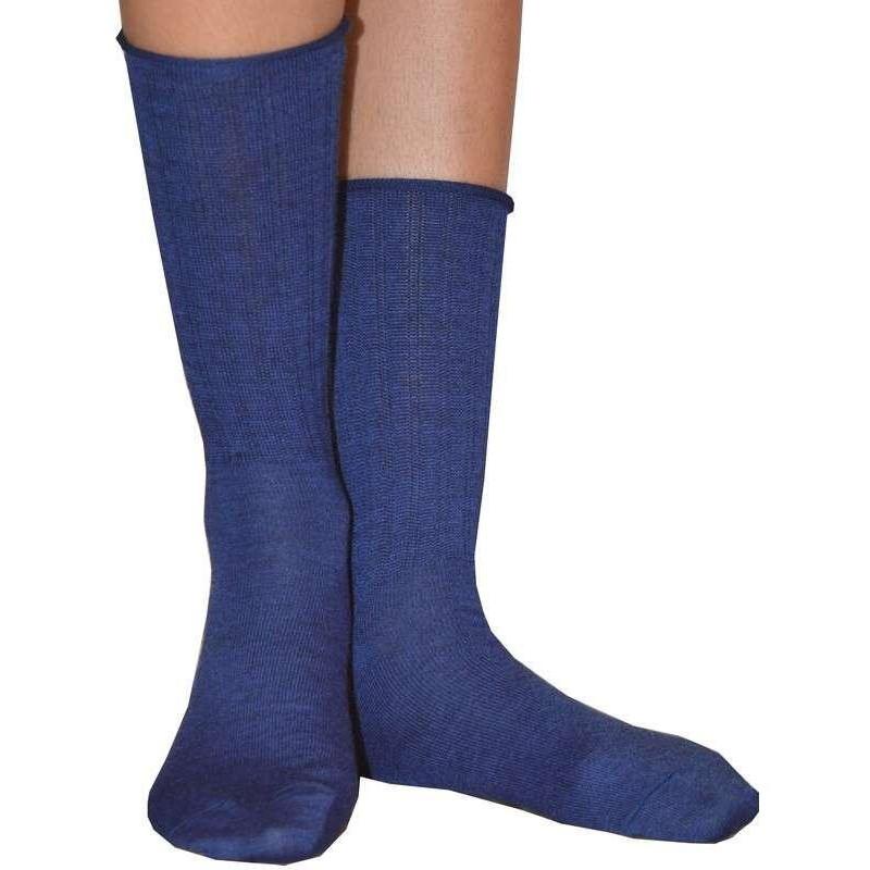 Chaussettes Cronert  Laine roulée grises