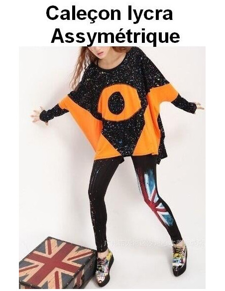 Caleçon Rigolo british flag assymétrique