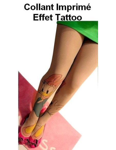 Collant Tattoo Daisy duck