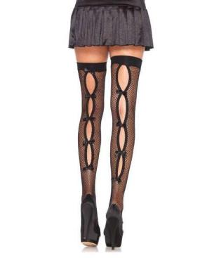 Bas up Resille Leg Avenue trou et noeuds
