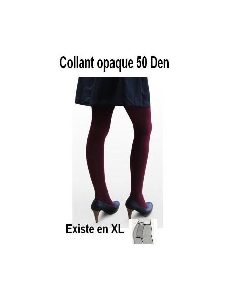 collant microfibre opaque de couleurs  unies