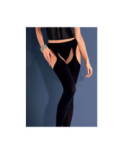 Collant opaque Ouvert Strip panty