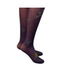 Collant Acrobates Berthe aux grands pieds prune