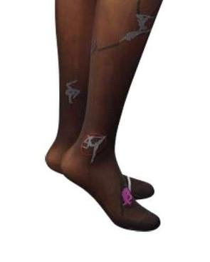 Collant Acrobate Berthe aux grands Pieds Fumé