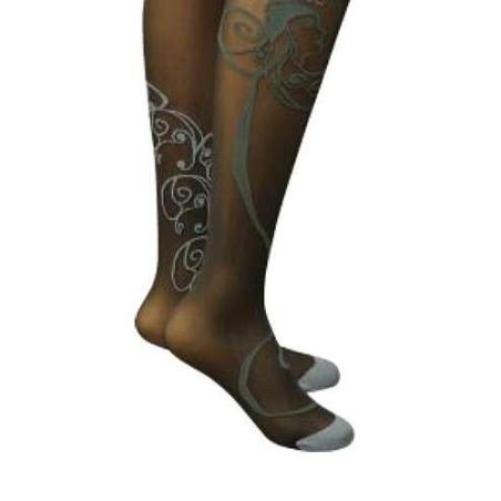 collant raiponce Berthe aux grands pieds fumé